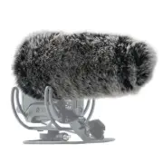 SUNMON Microphone Furry Windscreen, Dead Cat Wind Muff Mic Windshield Fur Foa...