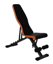 iFitness Foldable Adjustable Gym Exercise Sit Up Weight Bench Incline Flat Squat