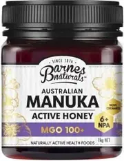 Barnes Naturals Australian Active Manuka Honey MGO 100+ 1kg