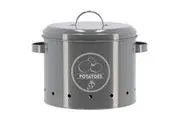 Esschert Design: Potato Storage Tin - Charcoal