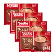 Nestle Rich MILK CHOCOLATE Hot Cocoa Mix 6.82 oz. 8 Envelopes (4 Pack) JAN 2025