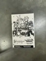 Weiss Schwarz Hololive 3rd Generation English Trial Deck+ Display Factory Sealed