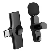 Wireless Microphone Mini Audio With Type-C Receiver For Conference Interview A