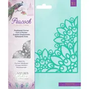 Nature's Garden Peacock Collection Feathered Corner Die