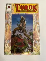 Turok Dinosaur Hunter #1: “Cold Blood Blazing!” Valiant Comics Foil 1993 NM/MT