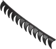 FELTECHELECTR Mohawk Helmet Sticker Decoration Helmet Pigtail Helmet Decals Helmet Saw Spikes Helmet Spikes Mohawk Car Stickers for Women Devil Horns for Helmet Motocross Men and Women Patch