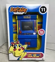 MS. PAC-MAN Electronic Game Arcade Classics 11 Machine Mini Arcade Handheld