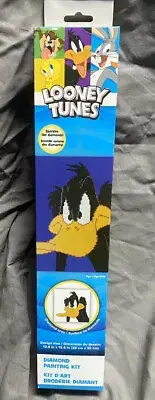 Camelot Dotz Diamond Paint Art Kit DAFFY DUCK 12.6"X12.6"- Looney Tunes New