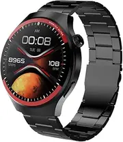 Qatteeey Smart Watch, Qatteeey Smart Health Watch, 7 Sports Modes Fitness Tracker Watchs, 1.52" HD Touch Screen, IP68 Waterproof Smartwatch for Android & iPhone (Black)