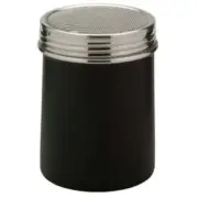 RHINO Fine Cocoa Shaker - Black Plastic