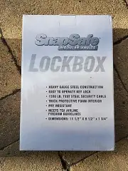 Snapsafe Modular Vaults Lock Box, XL, CA DOJ approved