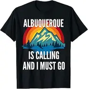 [X.Style] Albuquerque is Calling and I Must Go, Rainbow Moutain ds043 T-Shirt (3XL)