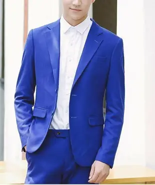 FINDSENSE品牌 韓國男 三件式西裝外套 成套西裝 修身西裝 西裝外套 外套+襯衫+褲子