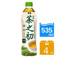 在飛比找Yahoo奇摩購物中心優惠-泰山 茶之初台灣四季春(535mlx4入)