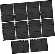 Cabilock Large Capacity Album 9-Hole Pages Postage Collecting Loose-Leaf Binder