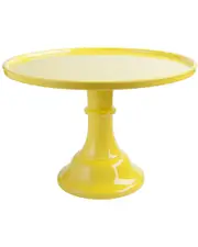 Cakewalk Yellow Melamine Cake Stand