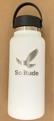Solitude Ski Resort Hydro Flask Water Bottle Standard Wide Mouth Flex Cap 32OZ