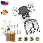 30 Soft Close Stainless Steel Hinges with 105° Opening for Kitchen Cabinets