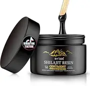 Shilajit Resin Pure Himalayan Supplement for Men Women Rich Fulvic Acid & 85+ Minerals Gold Natural Ashwagandha for Energy, Immune Support-50 Grams