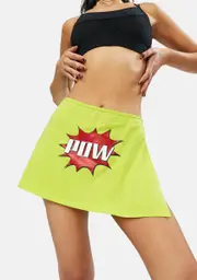 [Club Exx] Double Whammy Mini Skirt