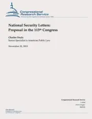 National Security Letters: Proposal in the 113th Congress by Charles Doyle (Engl