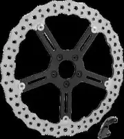 Arlen Ness Jagged Floating Brake Rotor Kit 15in Harley Breakout finity