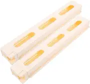 TOYANDONA 2pcs Dominoes Storage Box Domino Train Clips Dominoe Chips Domino Train Holder Domino Train Accessories Domino Train Game Domino Blocks for Train Dominoes with Train Game Plastic