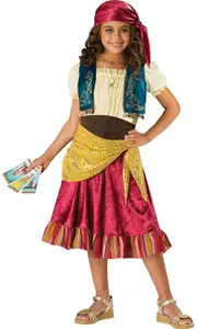 Gypsy Fortune Teller Halloween Girls Costume