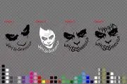 Joker Decal Sticker Batman Dark Night Why So Serious Car Laptop Wall Window