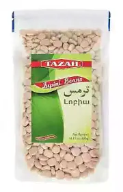 Lupini Beans Dry 14.11Oz (400G) - Imported Dried Lupin Beans in Resealabe Bag