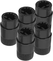 UPKOCH 5pcs Plastic Knob Cap for Guitar Volume Potentiometer Easy Adjustment Knobs Wide Compatibility