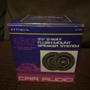 Optimus 3 1/2” 2-way Flush-mount Speaker System. 2 Speakers 45 Watt Max Power