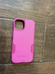 Pink OtterBox Commuter Series Case Drop MagSafe Compatible iPhone 14 iPhone 13