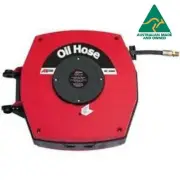 Oil Delivery Hose Reel Auto Retractable 10mm x 12mtr "AUSTRALIAN MADE" AK Reels