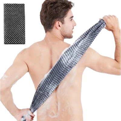 Exfoliating Body Scrubber, Back Scrubber for Shower Bath, Japanese Scrub Wash Cl