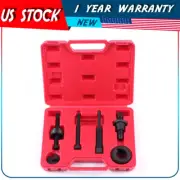 8Pcs Pulley Puller Remover Tool Installer Power Steering Pump Fits GM & Ford