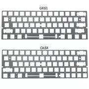 PCB Mounting Plate CNC for GH60 Mechanical Keyboard Anodized Electrophoretic