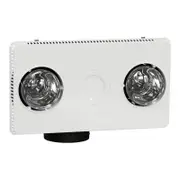 Clipsal Airflow Ensuite 3 In 1 Bathroom Heater Ducted White