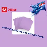 Bopeep EVA Foam Kids Play Mat Floor Purple