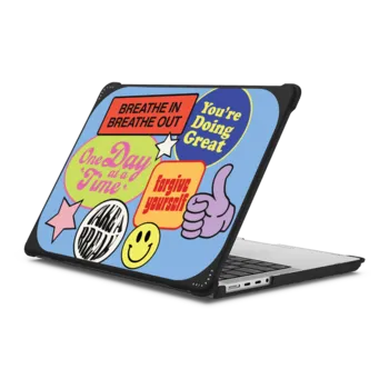 MacBook Pro 14-inch (M1 - M4) Bounce Case Doing Great MacBook Case by Quotes by Christie