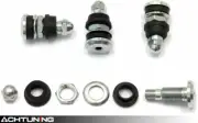 4 - CHROME METAL BOLT IN TIRE VALVE STEMS VH-8 TR416 .453 & .625 HOLES 1" LONG