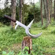Custom Handmade Carbon Steel Blade Pangboche Machete Sword | Hunting Sword