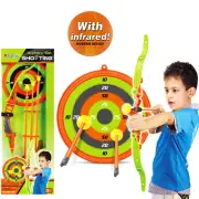 Kids Children Archery Bow and Arrow Set Kits Game with Infrared & Target 08