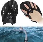 BLAZDEVE Swimming Hand Paddles for Adult and Junior, Swimming Diving Training Hand Paddles with Adjustable Straps, Pool Exercise Equipment Accessories