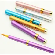 4pcs Portable Retractable Lip Brush Makeup Cosmetic Lipstick Brush for TraveBK7