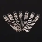 100Pcs NEW 5mm 4pin RGB Tri-Color Common Anode LED light Red Green Blue K9