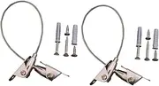 CATIEBYE 2 Sets Furniture Safety Straps for Proofing Heavy Duty Tip Anchors for Stable Furniture Protection Reliable and Durable