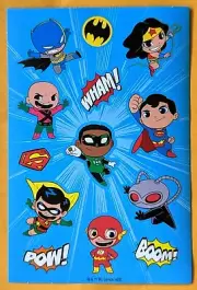 DC Super Friends Sticker Single Sheet