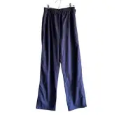 Jerzees Mens Activewear Deep navy Polyester Sweatpants Elastic Waistband Size S