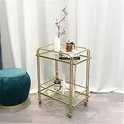 European Style Trolley Hotel Drinks and Food Trucks Bedroom Idle Tea Cart Home Dining Side Wine Rack
